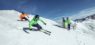 Alpine skiers with Elan skis